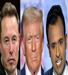 Trump Appoints Vivek Ramaswamy and Elon Musk to Lead New ‘Government Efficiency’ Department in Bold Reform Move